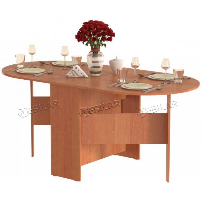 Стол-книжка СТ-02 орех светлый (ольха)